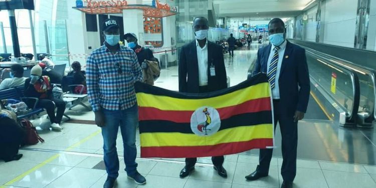 The Uganda Embassy in ABU DHABI repatriates Ugandans who were stranded in the United Arab Emirates (UAE).