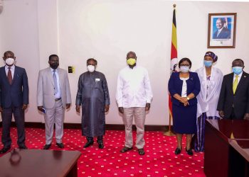 President Museveni bids farewell to outgoing Nigerian High Commissioner – State House, Entebbe