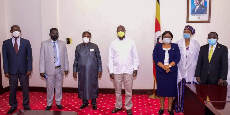 President Museveni bids farewell to outgoing Nigerian High Commissioner – State House, Entebbe