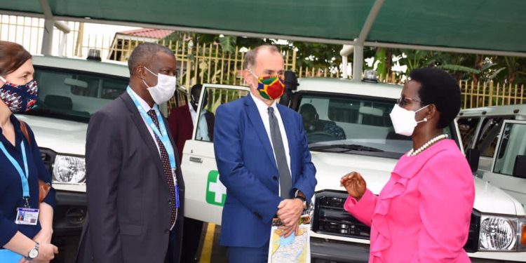 Hard-to-reach areas in West Nile receive ambulances