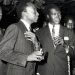 L-R: Edward Muteesa with Milton Obote
