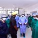 Courtesy Photo: President Museveni launches the covid19 treatment drug at Mulago Hospital, Kampala