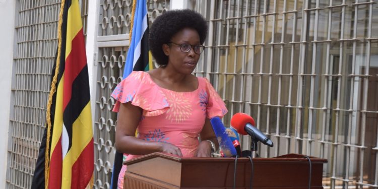 Hon. Judith Nabakooba, Minister for ICT and National Guidance