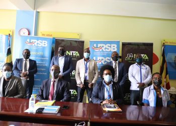 URSB Signs MoU with NITA (U) for Provision of SMS Gateway Services
