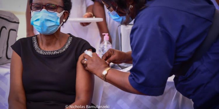 Disregard the fake video on  Minister JR. Aceng’s vaccination -MOH Spox