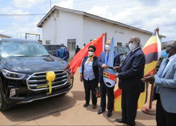 China donates motor-vehichles to Uganda government