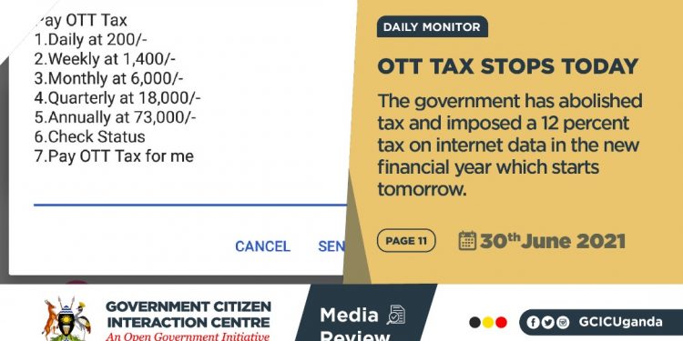 Government Citizen Interaction Center on OTT