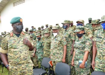 UPDF passes out 85 company commanders