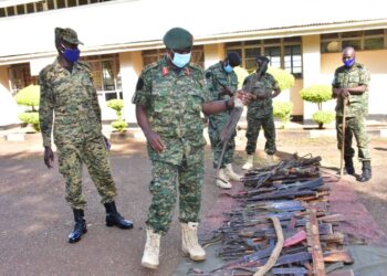 UPDF against illegal guns mission