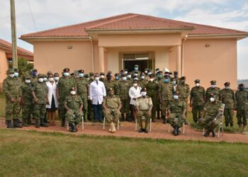 UPDF orients medical personnel at the Senior Officers Diagnostics Centre