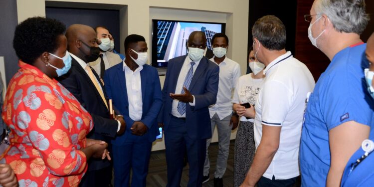 MP Zaake Francis arrives in Turkey with his fellow members of Parliarment of Uganda on official duty