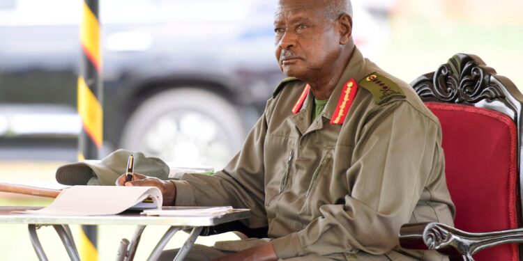 Museveni warns security personnel against torture while speaking to the nation about security on Saturday night at Nakasero State Lodge,