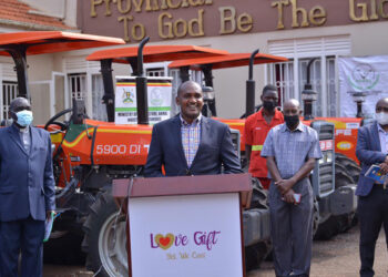 COU tractor pledge fulfilled by Government to help religious leaders enhance agriculture and empower their communities.