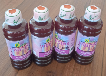 NDA confirms Kazire Vidicine as a remedy for supporting treatment for COVID19 signs and symptoms like cough, sore throat and flu.