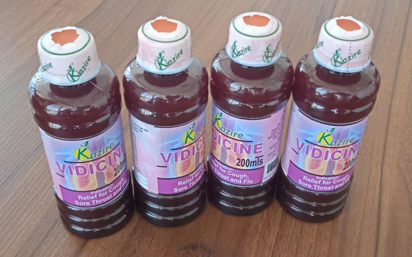 NDA confirms Kazire Vidicine as a remedy for supporting treatment for COVID19 signs and symptoms like cough, sore throat and flu.