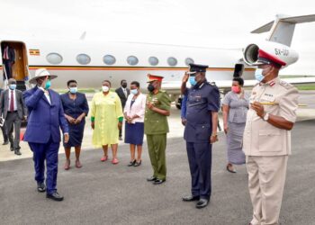 President Museveni returns from UAE, Addis Ababa