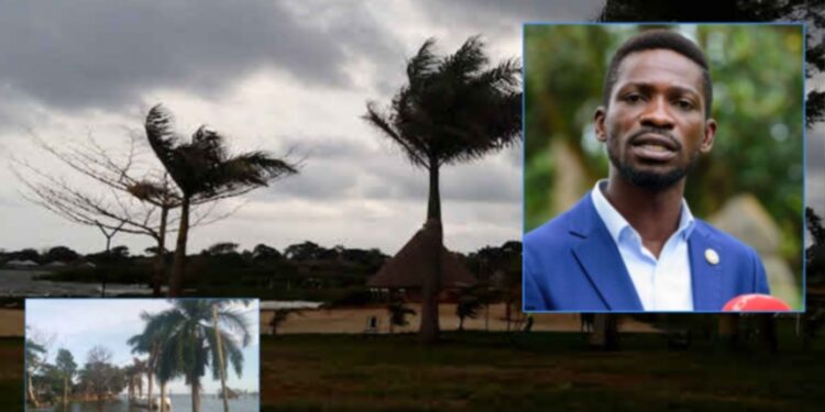 Bobi wine’s beach submerges; management counting losses