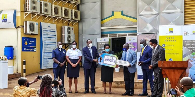 URA hands over motorvehicle registration to Ministry of works