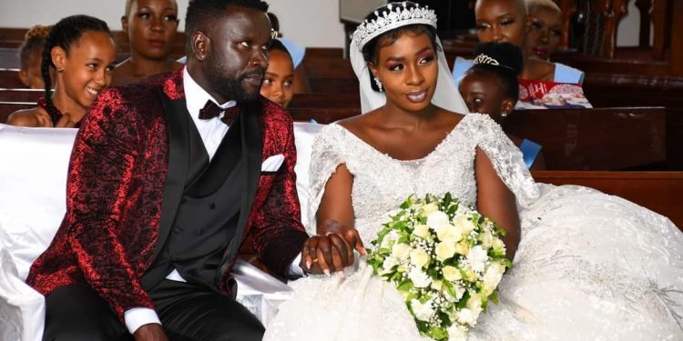 Prynce, Cindy of Ayokyayokya wed -Pictures. Prynce and Cindy said "I do" at the Altar this Saturday in a wedding marriage.