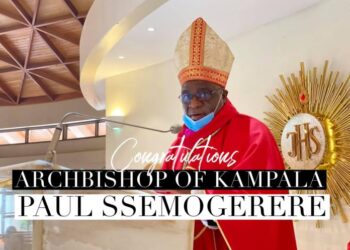 Pope Francis appoints Bishop Ssemogerere new Kampala Archbishop. Pope Francis today announced the appointment of Bishop Paul Ssemogerere.