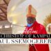 Pope Francis appoints Bishop Ssemogerere new Kampala Archbishop. Pope Francis today announced the appointment of Bishop Paul Ssemogerere.