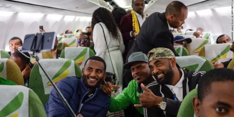 Millions of Ethiopians travel home to disprove western media on the safety of their land.