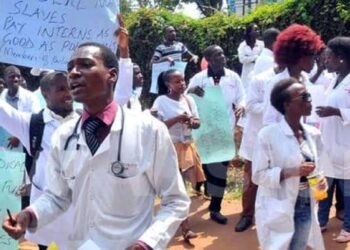 Government fires strike medical intern doctors. The Director of Medical Services in the Ministry of Health Dr. Henry Mwebesa has written