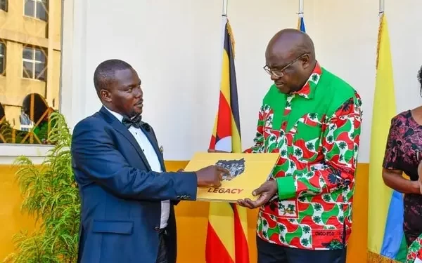 NRM SG Hon Todwong meets his Burundi ruling party counterpart in Kampala ahead of the burrial of the Parliament of Uganda falled speaker.