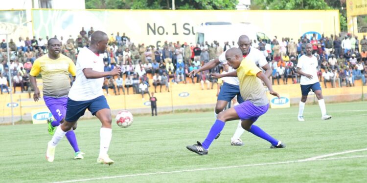 MPs Beat UPDF Generals in Gen Muhoozi Birthday Cup
