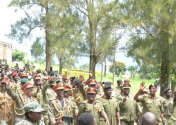 UPDF retires 260 senior officers