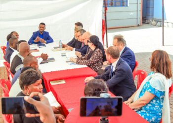 NUP President Hosts Meeting with EU Delegates- Bobi wine